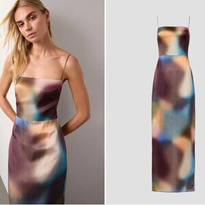 Reformation Multicolor Strapless Dress